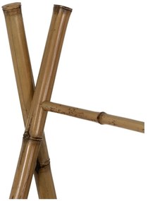 Bambusový regál v prírodnej farbe 78x165x40 cm Manali – Ixia
