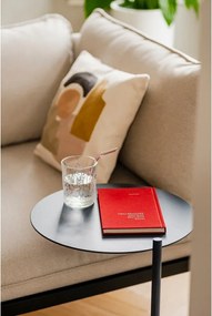 Oceľový okrúhly odkladací stolík 41x40 cm Ande – noo.ma