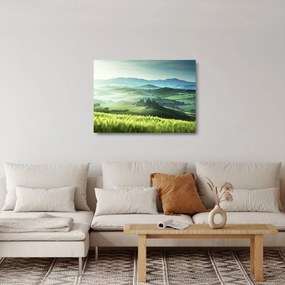 Sklenený obraz - Toskánsko, Taliansko (70x50 cm)