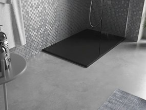 Mexen Otto obdĺžnikový sprchový kút SMC 100 x 90 cm, čierny - 4N709010