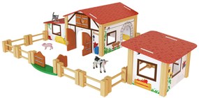 Playtive Drevený zvierací svet (farma)  (100380938)