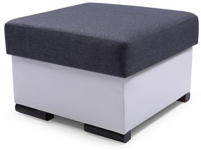 Taburetka Elden (tmavosivá + biela). Akcia -20%. Vlastná spoľahlivá doprava až k Vám domov. 630107