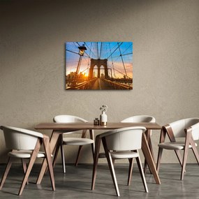 Obraz - Brooklynský most, Manhattan, New York (70x50 cm)