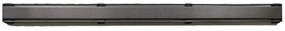 I-DRAIN Plano sprchový rošt z nerezovej ocele, dĺžka 700 mm, čierna kartáčovaná PVD, IDRO0700MB