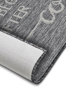 Behúň Cucina Life Begins After Coffee 105627 Grey Cream, 62x150, šedá, kuchyňa, Hanse Home