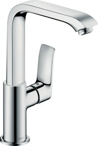 Hansgrohe Metris New, umývadlová batéria s otočným výtokom a výpustom, chrómová, 31087000