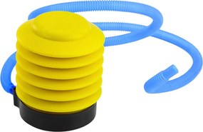 LEAN Toys Rastúca skákacia plyšová lopta modrý žralok s pumpičkou 50 cm
