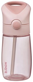 Fľaša na pitie so slamkou Junior 380 ml - blush crush