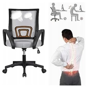 JAKS Kancelárske kreslo ergonomic ružovo čierne 5900779934269
