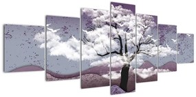 Abstraktný obraz stromu