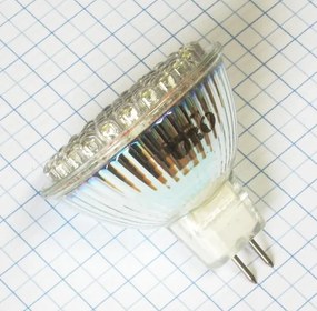 ORO LED  12V 4W MR16  245lm studená biela