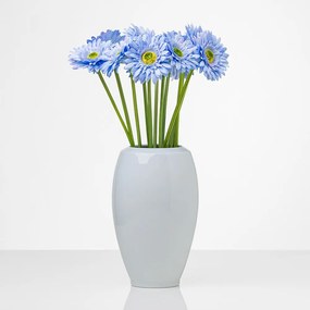 Umelá gerbera BIANKA v modrej farbe s priemerom 10 cm. Cena uvedená za jeden kus.