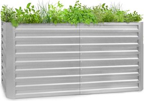 Blumfeldt Blum High Grow Straight, vyvýšený záhon, 200x90x100cm, 1800l, oceľ