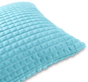 Biante Dekoračná obliečka na vankúš Minky kocky MKK-006 Svetlo modrá 60 x 60 cm