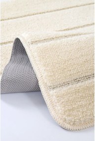 Krémovobiele kúpeľňové predložky v súprave 2 ks 50x80 cm Yeni Cizgli – Foutastic
