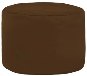 Taburetka Cilindro hnedá ekokoža