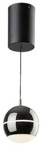 Rabalux 72246 nastaviteľný závesný LED luster Maelo, čierna