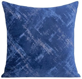 Adria obliečka na vankúš tmavomodrá sivá 40x40 401990