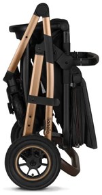 Lionelo - Kombinovaný kočík 2v1 AMBER Black Onyx