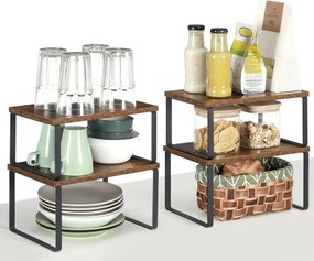 Set 2 kuchynských políc KCS020X01