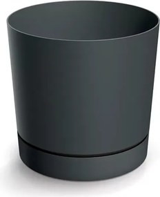 Plastový kvetináč TUBOS P s miskou - výber z 7 prevedení