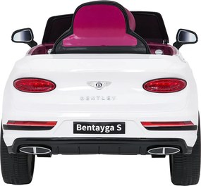 Ramiz Detské elektrické autíčko Bentley Bentayga S biele