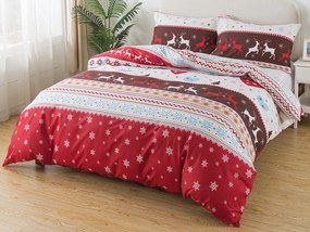 XPOSE® Predĺžené flanelové obliečky SANTA