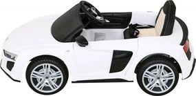 Ramiz Audi R8 LIFT batérie auto biela + diaľkové ovládanie