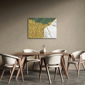 Obraz - Zelený mramor N⁰2 (70x50 cm)