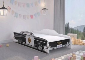 Kvalitná detská posteľ pre mladého šerifa 160 x 80 cm