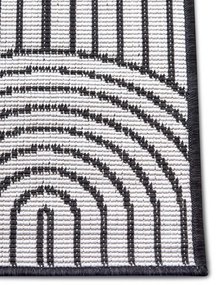 Hanse Home Collection koberce Kusový koberec Pangli 105852 Black – na von aj na doma - 120x170 cm