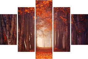 Obraz - Jesenné les (150x105 cm)