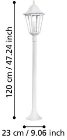 Eglo 93452 Vonkajšia lampa NAVEDO E27/60W/230V