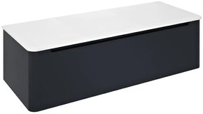Sapho Sapho, KERALA umývadlová skrinka 120x35x47,5cm, 1x zásuvka, antracitový mat, KR120-3434