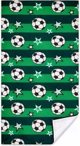 TipTrade Bavlnená froté osuška 70x140 cm - Futbal