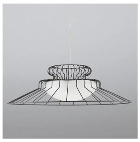 SIRU - Luster na lanku SUNRISE 1xGX53/10W/230V hnedá/biela benátske sklo