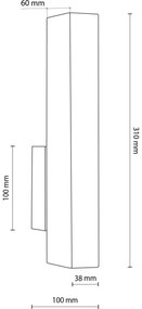 LED Nástenné svietidlo TEO LED/3W/230V 3000K orech