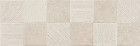 Dekor Ragno Eterna blanco strutturato Quadro 3D 30x90 cm mat ETR8HU