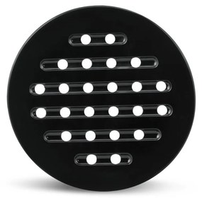 Sada 15 hrncov - matná čierna/drevo