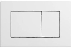 Cerano Classic, ovládacie tlačidlo na splachovanie, ABS, biela, CER-CER-476906