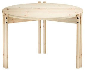 Okrúhly konferenčný stolík z borovicového dreva v prírodnej farbe ø 60 cm Sticks – Karup Design