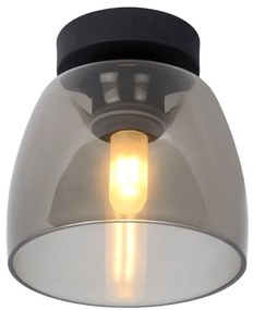 Lucide 30164/01/30 TYLER - Prisadené stropné osvetlenie do kúpeľne - priemer 16,1 cm - 1xG9 - IP44 - čierna