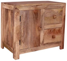 furniture-nabytek.cz - Masívna skrinka pod umývadlo 80x70x45 z mangového dreva