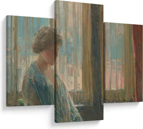 Obraz - Childe Hassam, The New York Window, reprodukcia (90x60 cm)