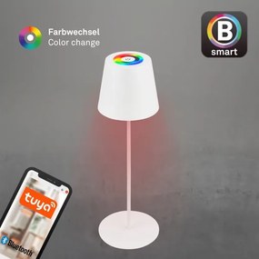 Briloner 7559016-LED RGB stolná lampa COLORIS 3,5 W/5 V IP44 2000 mAh Wi-Fi Tuya