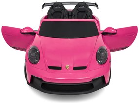 Detské elektrické autíčko Porsche 911 GT3 STRONG MP4 ružové
