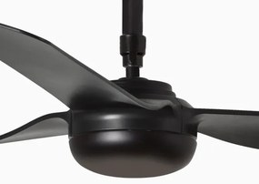 FARO 33815WT - Stropný ventilátor PUNT M čierna pr. 132 cm WT + diaľkové ovládanie