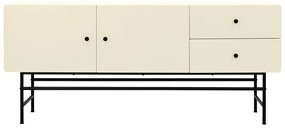 Komoda tailok 157 x 72 cm biela MUZZA