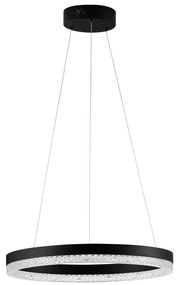 LED luster Adria čierna