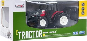 Ramiz Traktor + buldozér RC na diaľkové ovládanie 1:24 červený